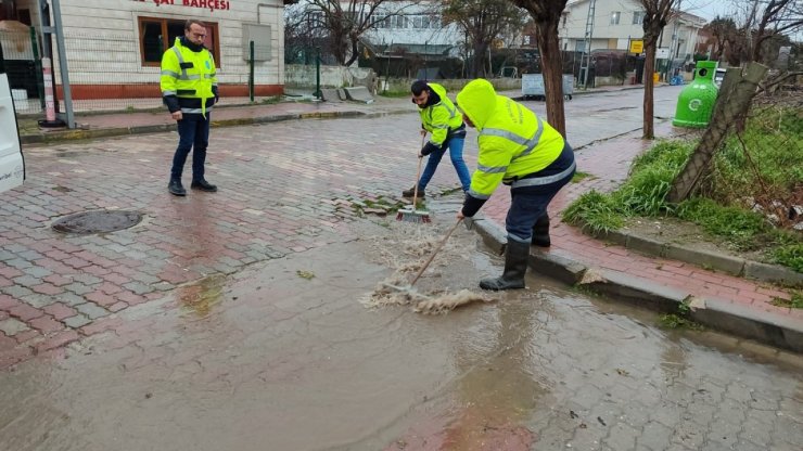 SİLİVRİ BELEDİYESİ YOĞUN YAĞIŞLARA KARŞI HAZIRLIKLARINI TAMAMLADI