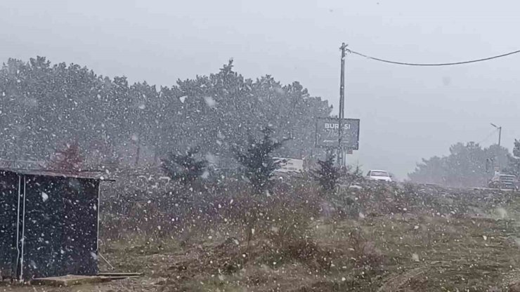 AYDOS’TA KAR YAĞIŞI BAŞLADI