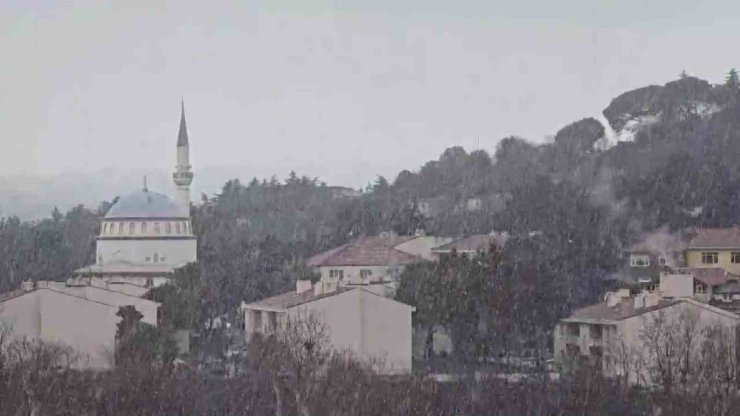 BEYKOZ’DA KAR YAĞIŞI BAŞLADI
