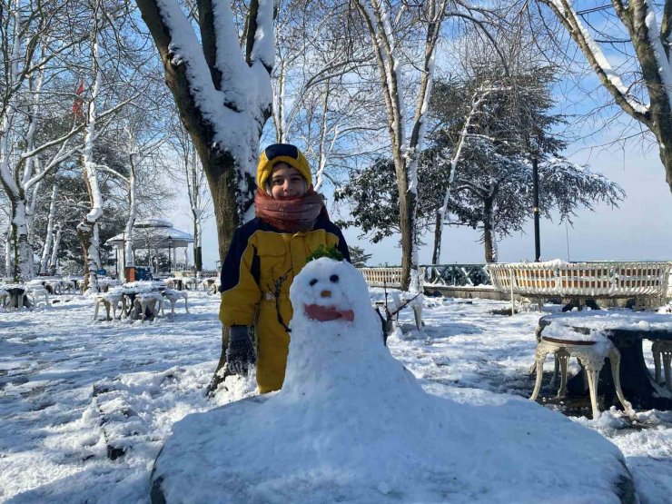 ÇAMLICA’DA ÇOCUKLAR KARIN KEYFİNİ ÇIKARDI