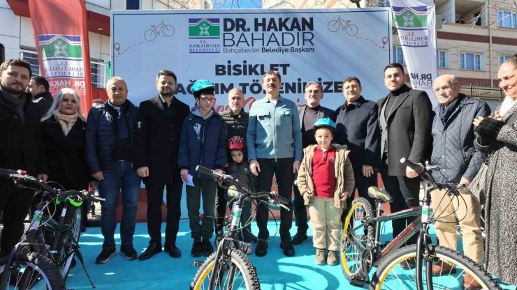 BAHÇELİEVLER BELEDİYESİ HER AY 100 KİŞİYİ BİSİKLET SAHİBİ YAPIYOR