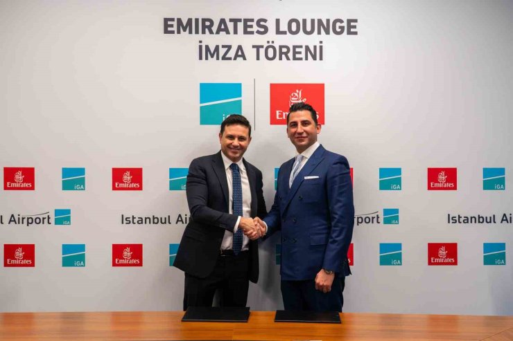 İGA İSTANBUL HAVALİMANI VE EMİRATES’TEN İŞ BİRLİĞİ ANLAŞMASI
