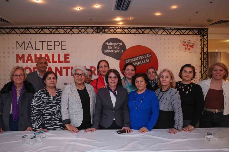 BAŞKAN KÖYMEN, MALTEPE’NİN EN KALABALIK MAHALLESİNE KONUK OLDU