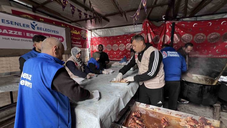 ESENLER’DEN GAZZE’YE RAMAZAN BEREKETİ