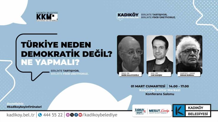 "KADIKÖY BEYİN FIRTINALARI" PANELİ BAŞLIYOR