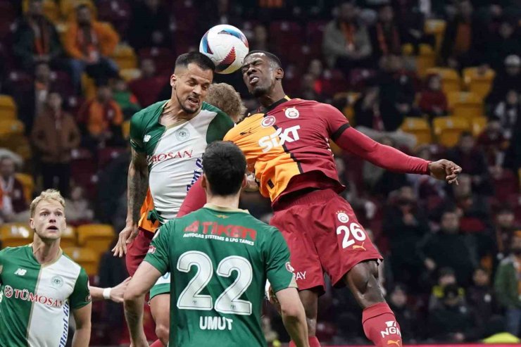 ZİRAAT TÜRKİYE KUPASI: GALATASARAY: 0 - KONYASPOR: 0 (İLK YARI)