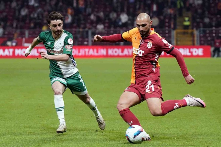 ZİRAAT TÜRKİYE KUPASI: GALATASARAY: 0 - KONYASPOR: 0 (İLK YARI)