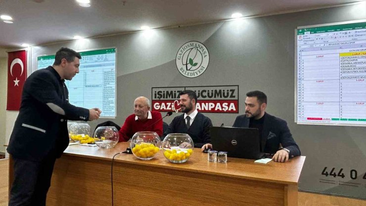 GAZİOSMANPAŞA’DA TFF U17 LİG KURALARI ÇEKİLDİ