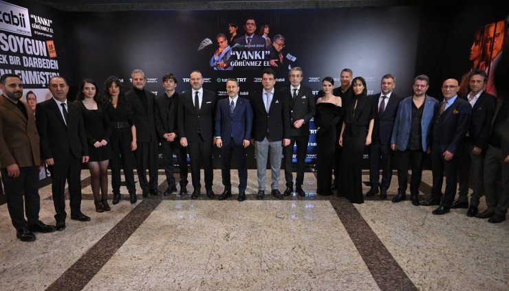 TABİİ ORİJİNAL DİZİSİ "YANKI: GÖRÜNMEZ EL"İN GALASI GERÇEKLEŞTİ