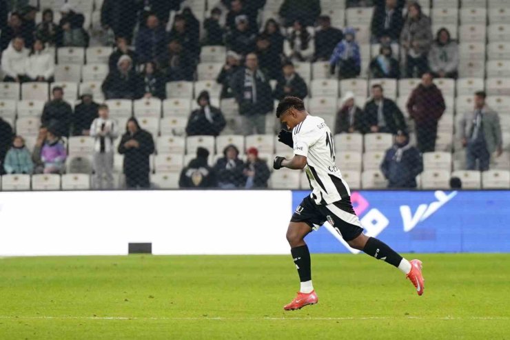 TRENDYOL SÜPER LİG: BEŞİKTAŞ: 2 - KAYSERİSPOR: 0 (MAÇ SONUCU)