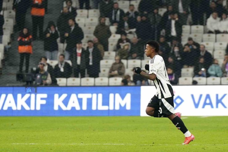 TRENDYOL SÜPER LİG: BEŞİKTAŞ: 2 - KAYSERİSPOR: 0 (MAÇ SONUCU)