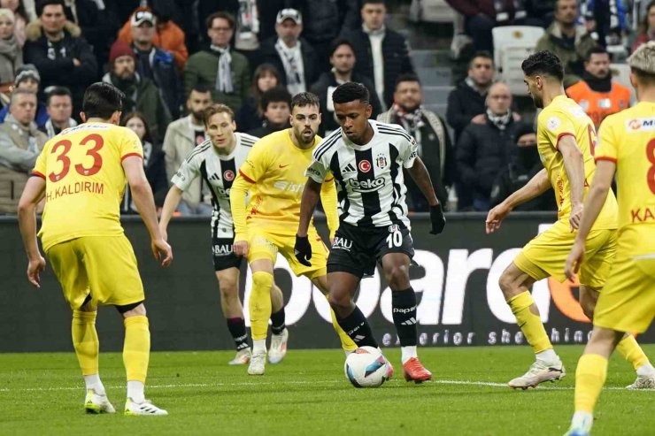 TRENDYOL SÜPER LİG: BEŞİKTAŞ: 2 - KAYSERİSPOR: 0 (MAÇ SONUCU)