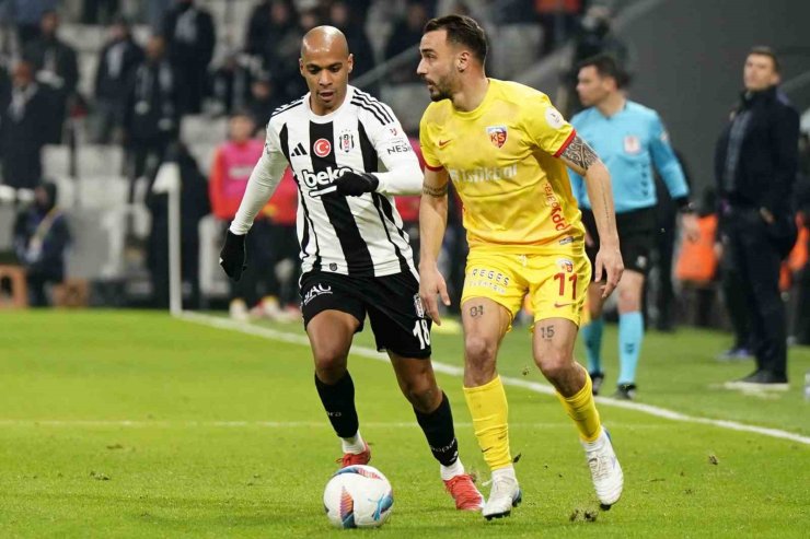 TRENDYOL SÜPER LİG: BEŞİKTAŞ: 2 - KAYSERİSPOR: 0 (MAÇ SONUCU)