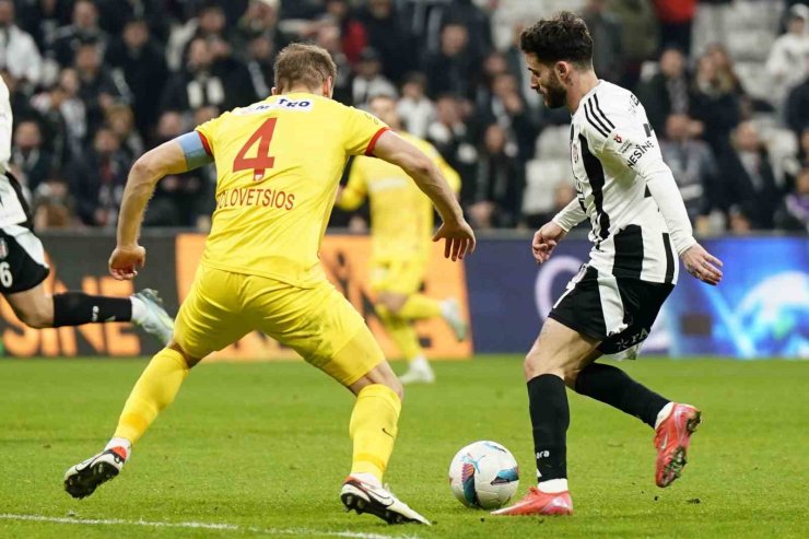 TRENDYOL SÜPER LİG: BEŞİKTAŞ: 2 - KAYSERİSPOR: 0 (MAÇ SONUCU)