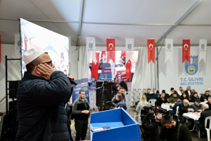 SİLİVRİ’DE RAMAZAN’IN İLK İFTARI ŞEHİT AİLELERİ VE GAZİLERLE YAPILDI
