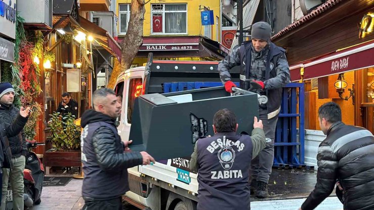 BEŞİKTAŞ’TA VALE DENETİMİ: 7 KİŞİYE PARA CEZASI KESİLDİ