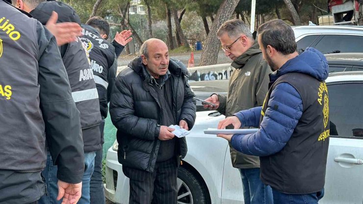 BEŞİKTAŞ’TA VALE DENETİMİ: 7 KİŞİYE PARA CEZASI KESİLDİ