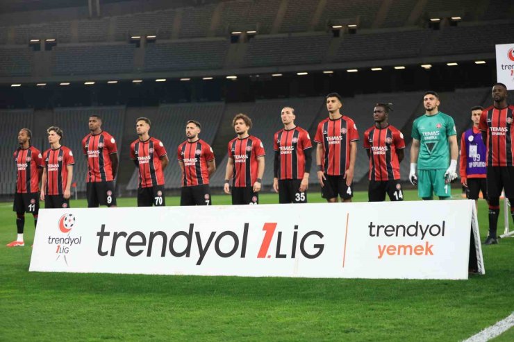 TRENDYOL 1. LİG: FATİH KARAGÜMRÜK: 1 - KOCAELİSPOR: 1