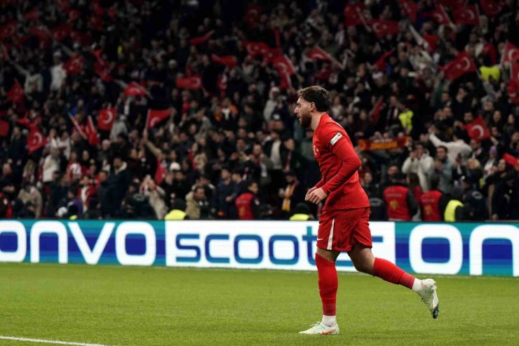 UEFA ULUSLAR LİGİ: TÜRKİYE: 1 - MACARİSTAN: 1 (İLK YARI)