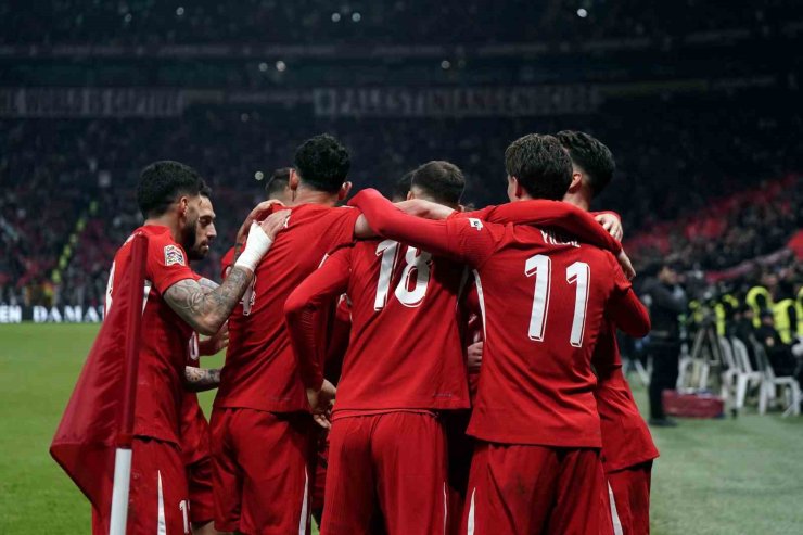 UEFA ULUSLAR LİGİ: TÜRKİYE: 3 - MACARİSTAN: 1 (MAÇ SONUCU)