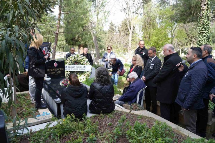 MERHUM HÜSEYİN GÜLER VEFATININ BİRİNCİ YILINDA MEZARI BAŞINDA ANILDI