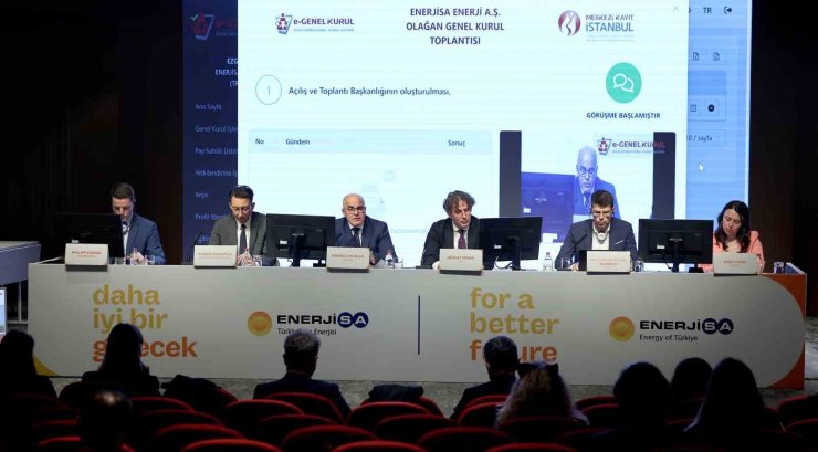ENERJİSA ENERJİ, OLAĞAN GENEL KURUL TOPLANTISI GERÇEKLEŞTİ
