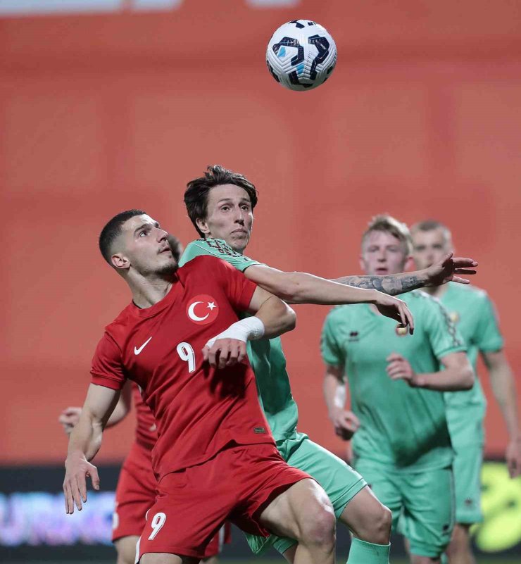 ÜMİT MİLLİ TAKIMI, HAZIRLIK MAÇINDA BELARUS’A 3-2 YENİLDİ