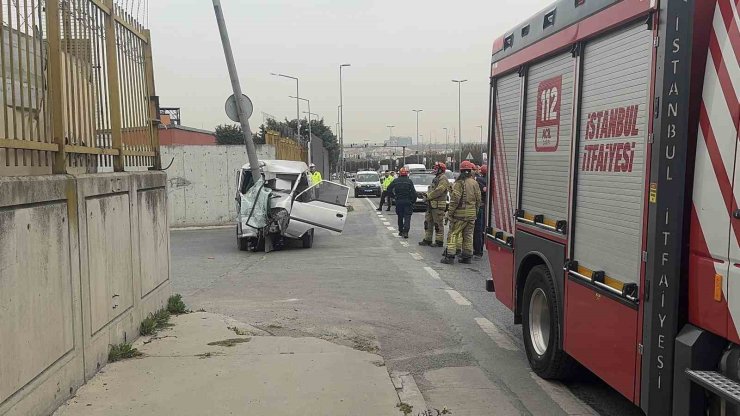 BAKIRKÖY’DE İLGİNÇ KAZA