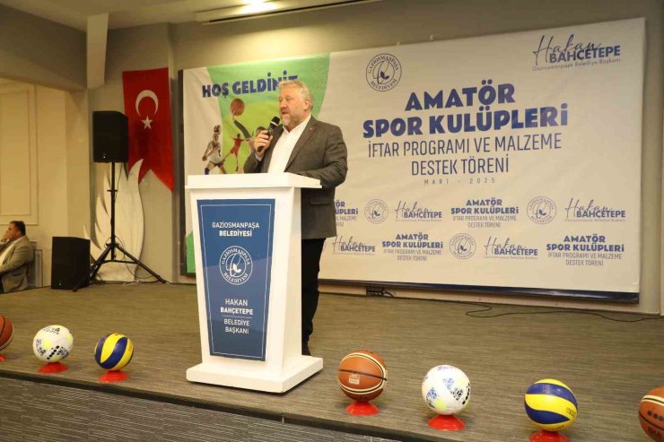 GAZİOSMANPAŞA BELEDİYESİ’NDEN SPORA TAM DESTEK