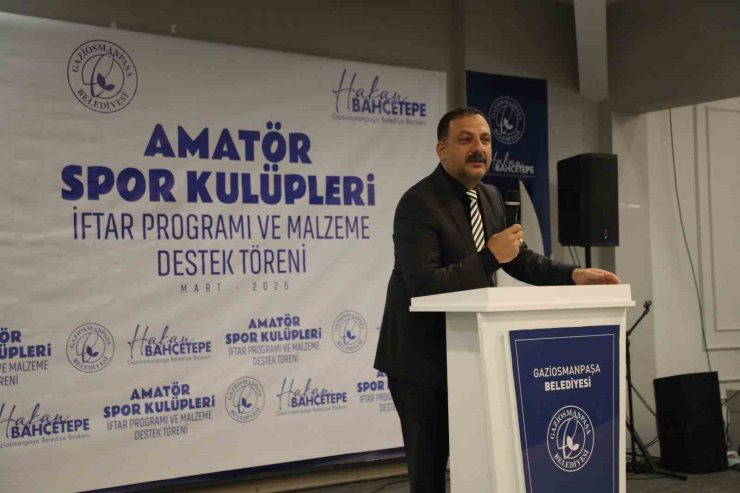 GAZİOSMANPAŞA BELEDİYESİ’NDEN SPORA TAM DESTEK