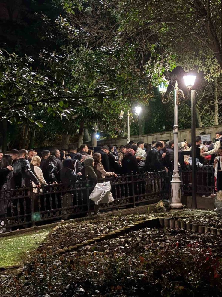 KADİR GECESİ’NDE YUŞA TEPESİ’NE ZİYARETÇİ AKINI