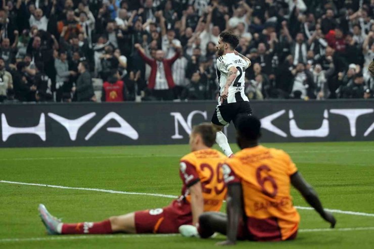 TRENDYOL SÜPER LİG: BEŞİKTAŞ: 1 - GALATASARAY: 1 (İLK YARI)