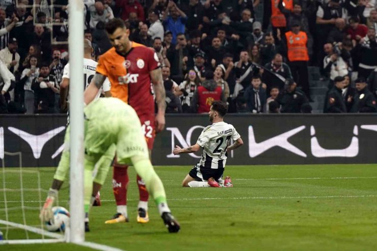 TRENDYOL SÜPER LİG: BEŞİKTAŞ: 1 - GALATASARAY: 1 (İLK YARI)