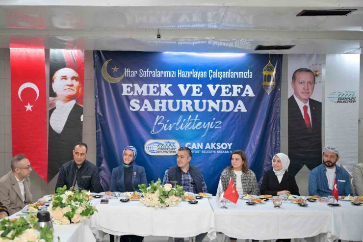ESENYURT BELEDİYESİ RAMAZAN AYINDA 285 BİN KİŞİYİ İFTAR SOFRALARINDA AĞIRLADI
