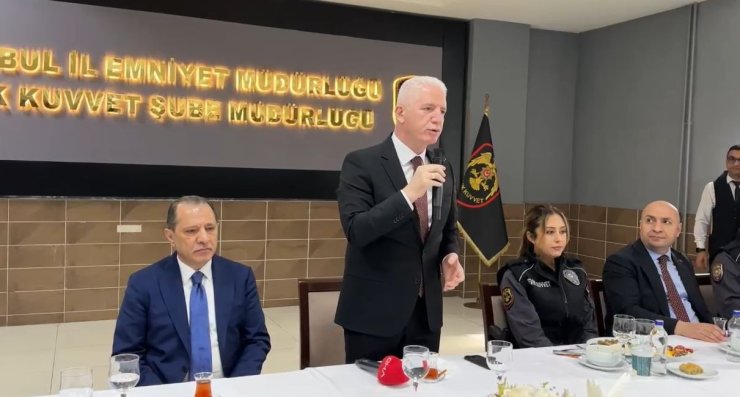 İSTANBUL VALİSİ GÜL, ÇEVİK KUVVET ŞUBE MÜDÜRLÜĞÜNÜ ZİYARET ETTİ