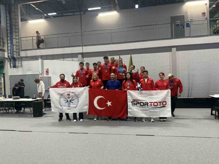 ÖZEL SPORCULAR PARA ATLETİZM MİLLİ TAKIMI AVRUPA ŞAMPİYONU