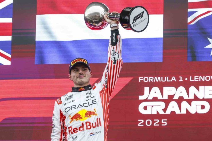 JAPONYA’DA KAZANAN MAX VERSTAPPEN