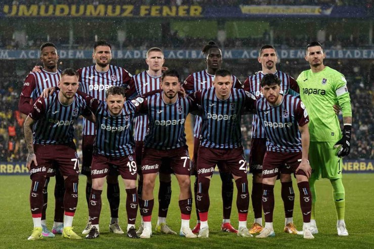 TRENDYOL SÜPER LİG: FENERBAHÇE: 0 - TRABZONSPOR: 1 (İLK YARI)