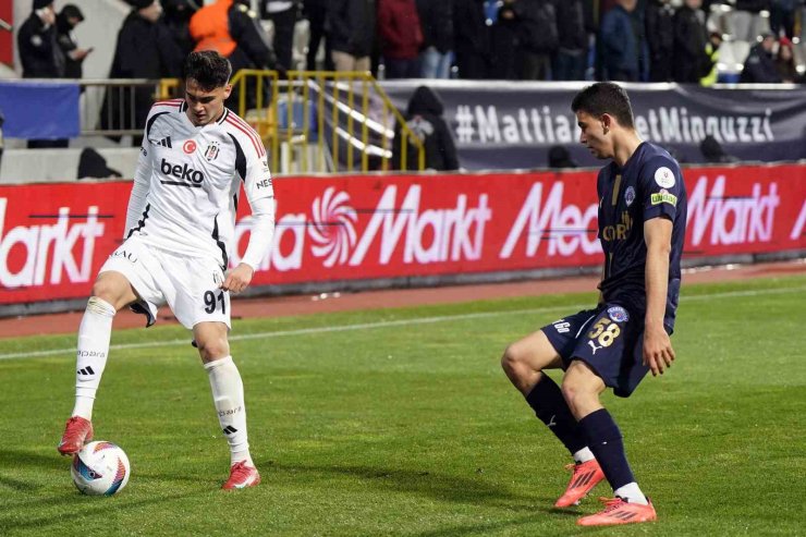 TRENDYOL SÜPER LİG: KASIMPAŞA: 1 - BEŞİKTAŞ: 1 (MAÇ SONUCU)