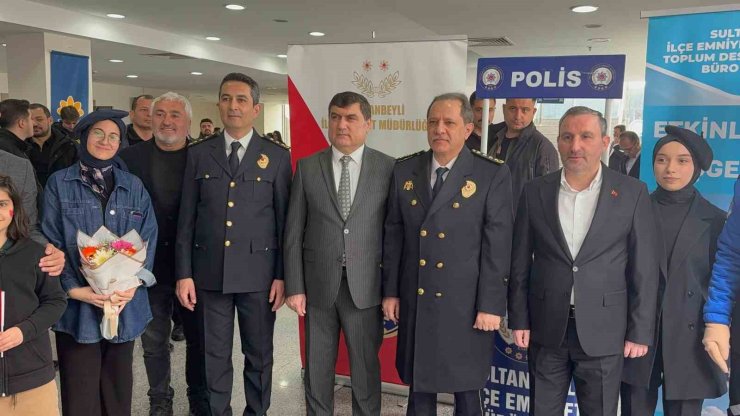 SULTANBEYLİ’DE POLİS HAFTASI COŞKUYLA KUTLANDI