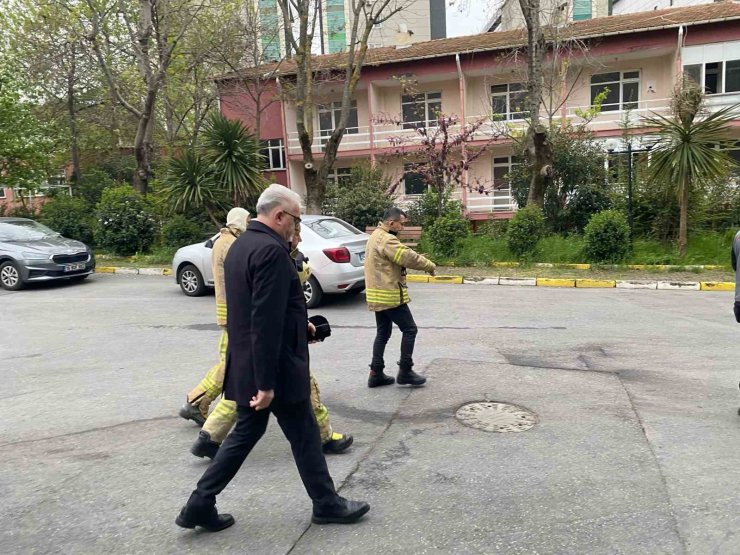 MALTEPE HUZUREVİ’NDE ÇIKAN YANGIN KONTROL ALTINA ALINDI