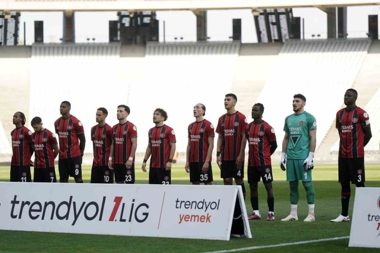 TRENDYOL 1. LİG: FATİH KARAGÜMRÜK: 0 - GENÇLERBİRLİĞİ: 0