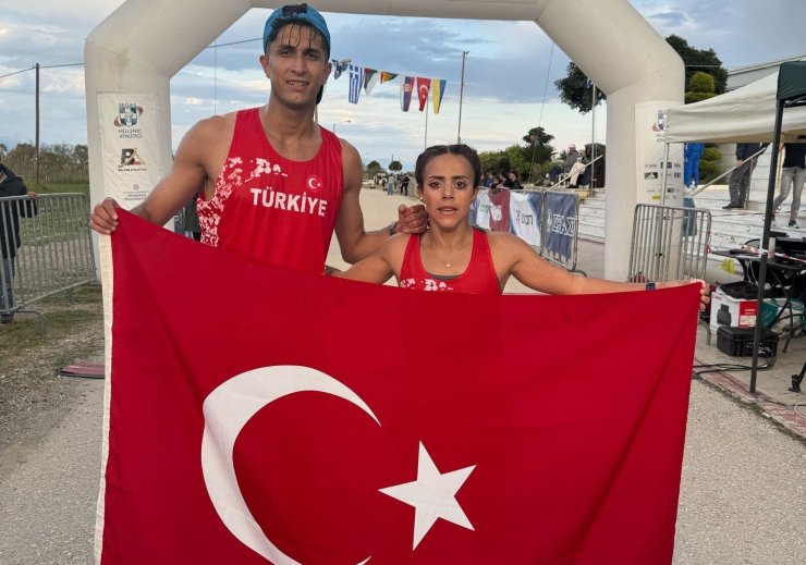 ATLETİZM YÜRÜYÜŞ MİLLİ TAKIMI, BALKAN ŞAMPİYONASI’NDA İKİNCİ OLDU