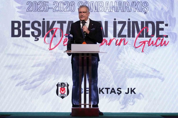 BEŞİKTAŞ’TA, KARTAL YUVASI 2025-2026 SONBAHAR - KIŞ KOLEKSİYONU TANITILDI