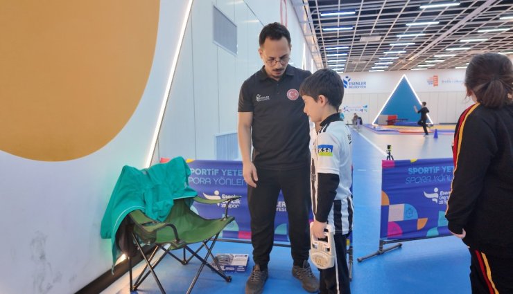 GELECEĞİN SPORCULARI ESENLER’DE KEŞFEDİLİYOR
