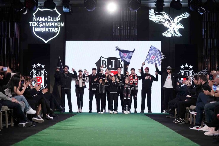 BEŞİKTAŞ’TA, KARTAL YUVASI 2025-2026 SONBAHAR - KIŞ KOLEKSİYONU TANITILDI