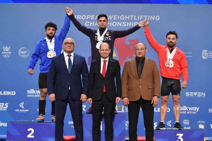 AVRUPA HALTER ŞAMPİYONASI’NDA ÜÇÜNCÜ GÜNDE 6 MADALYA