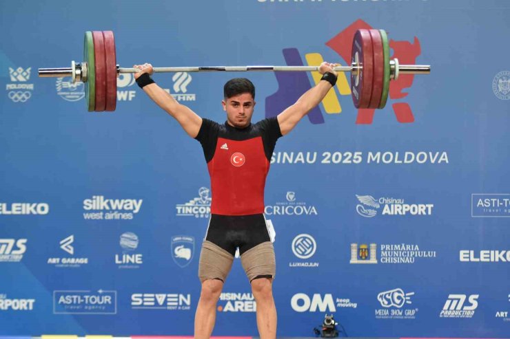 KAAN KAHRİMAN, AVRUPA HALTER ŞAMPİYONASI’NDA ALTIN MADALYA KAZANDI
