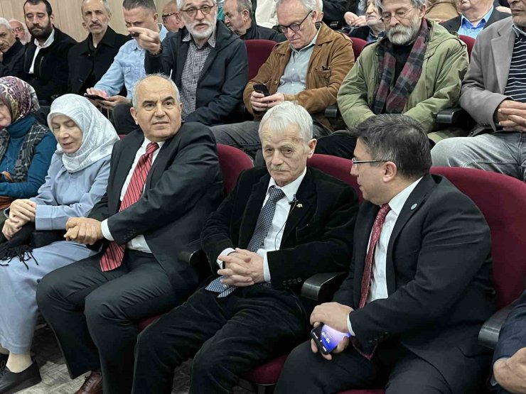 FATİH’TE KIRIM TATAR HALKININ SESİ MUSTAFA CEMİLOĞLU AĞIRLANDI