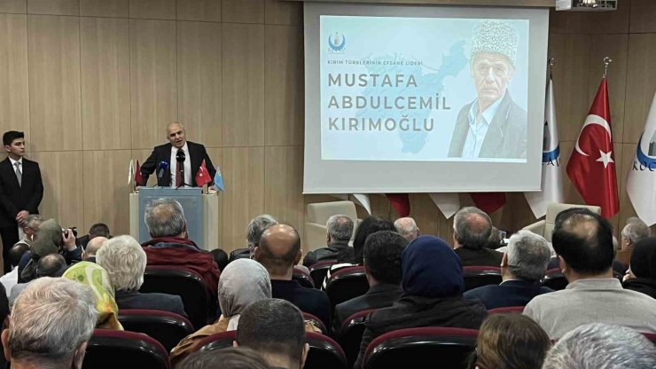 FATİH’TE KIRIM TATAR HALKININ SESİ MUSTAFA CEMİLOĞLU AĞIRLANDI